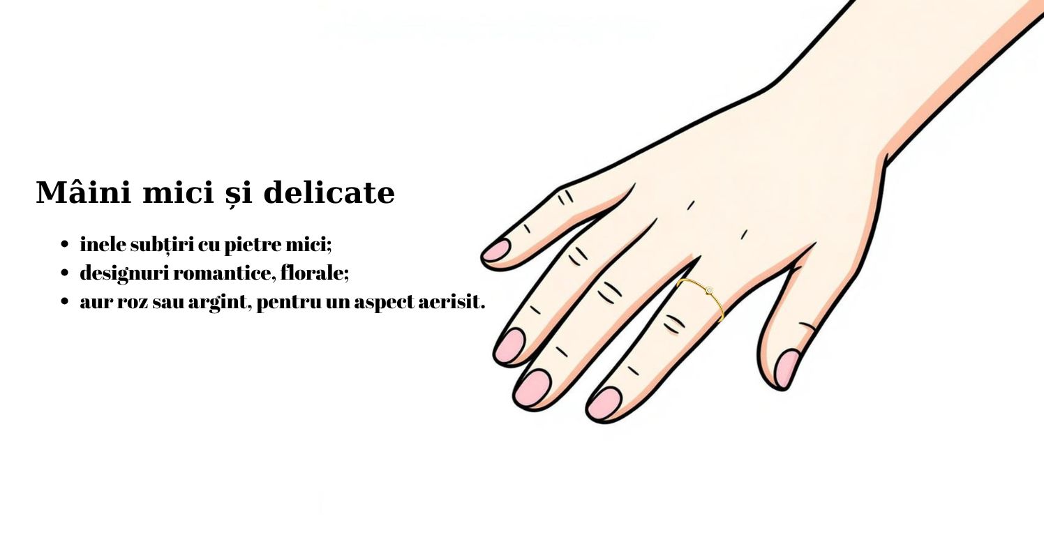 Rings for small and delicate hands