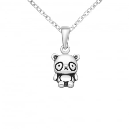 Panda pendant in 925 silver