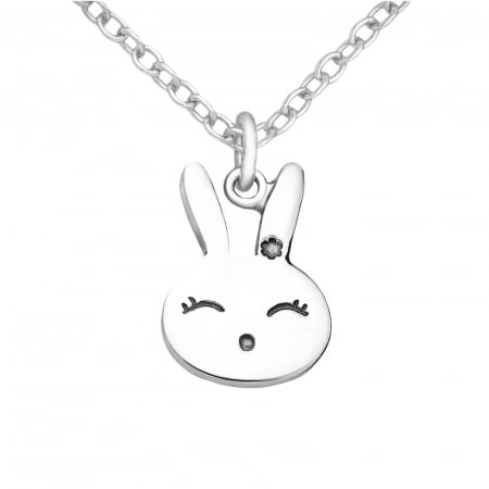 Bunny pendant in 925 silver
