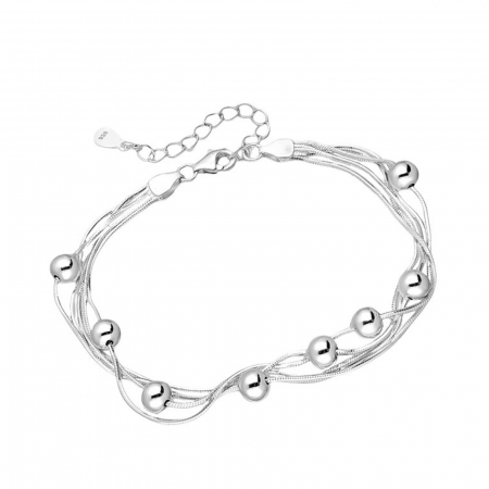 Sphere bracelet in 925 silver
