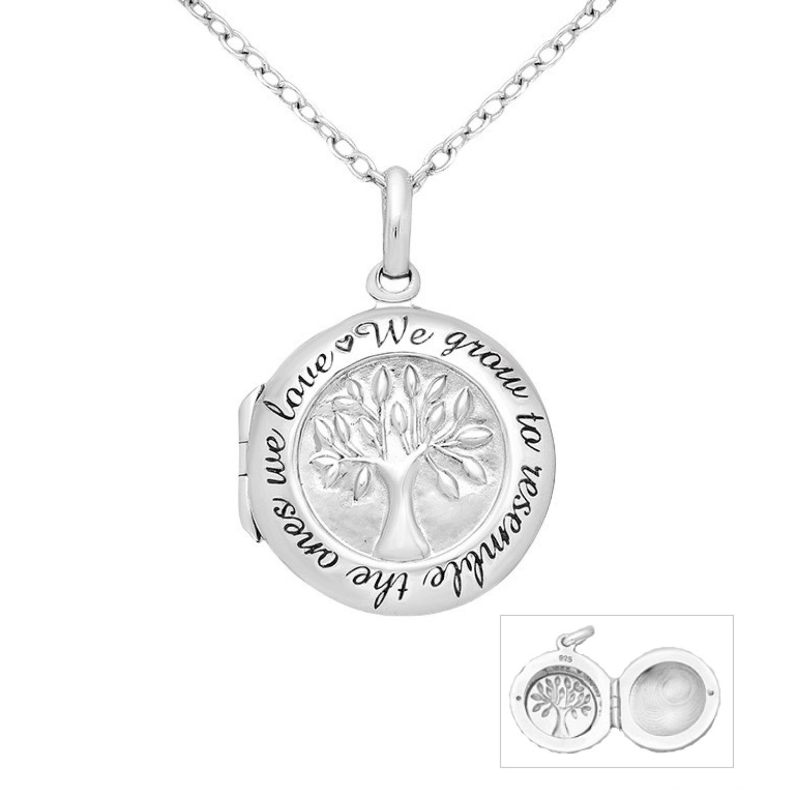 Pendant with photo inside