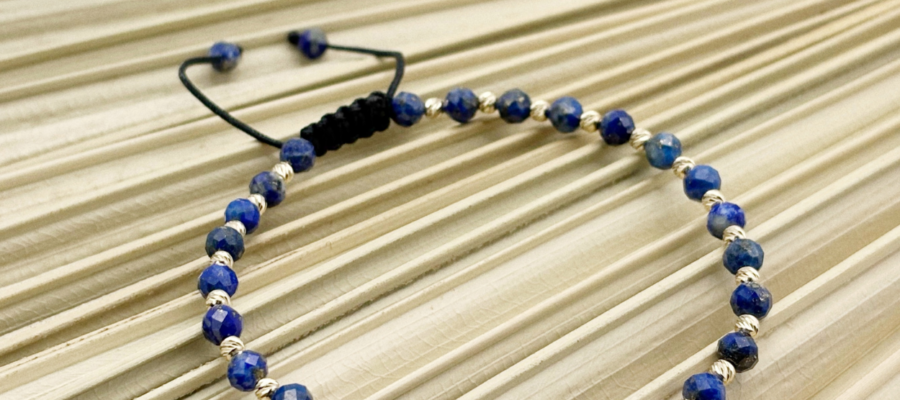 How to customize your bracelet with semi-precious stones and gold/silver beads from Black Jewelry
