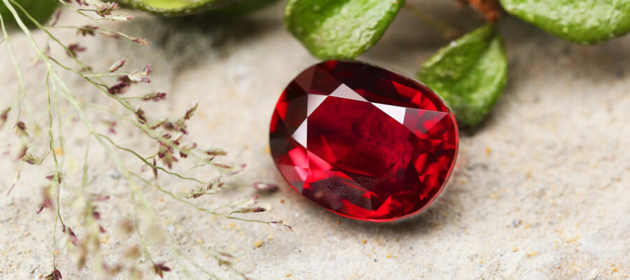 Characteristics of natural ruby