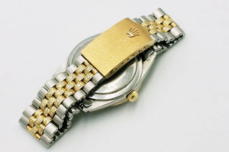 gold strap for rolex watch