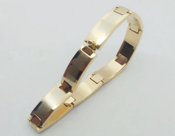large gold bracelet for men