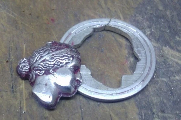 production of personalized medals