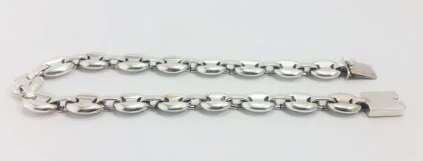 Coffee bean knitted bracelet
