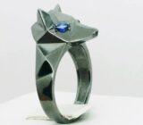 Black gold in jewelry