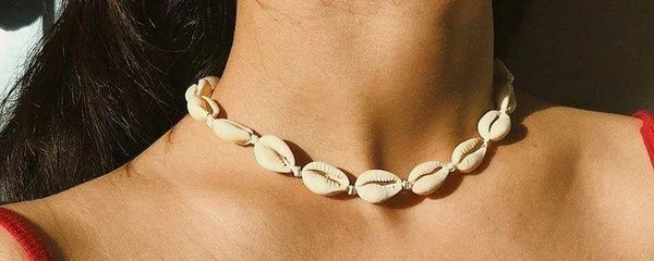 shell choker necklace
