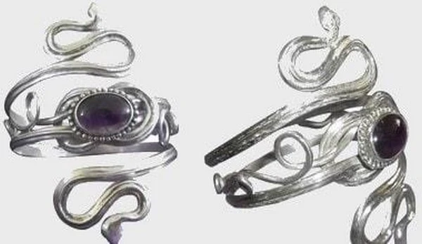 Greek silver bracelet